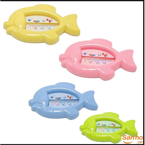 Nhiệt kế đo nhiệt độ nước tắm cho bé hình CHÚ CÁ  mẫu mới