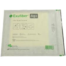 Gạc nhét hốc vết thương Exufiber Ag+