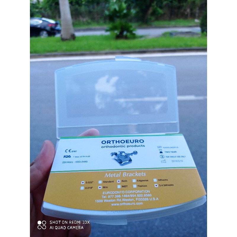 Mắc cài Orthoeuro niềng răng chỉnh nha