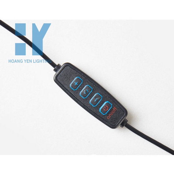 Đèn led kẹp bàn 12w cỡ lớn cắm USB dùng cho đọc sách trang điểm