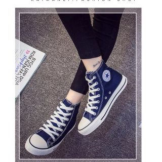 giầy sneaker vải cặp nam nữ unisex thời trang Bảo An 3184-6620 (xanh lam trắng)