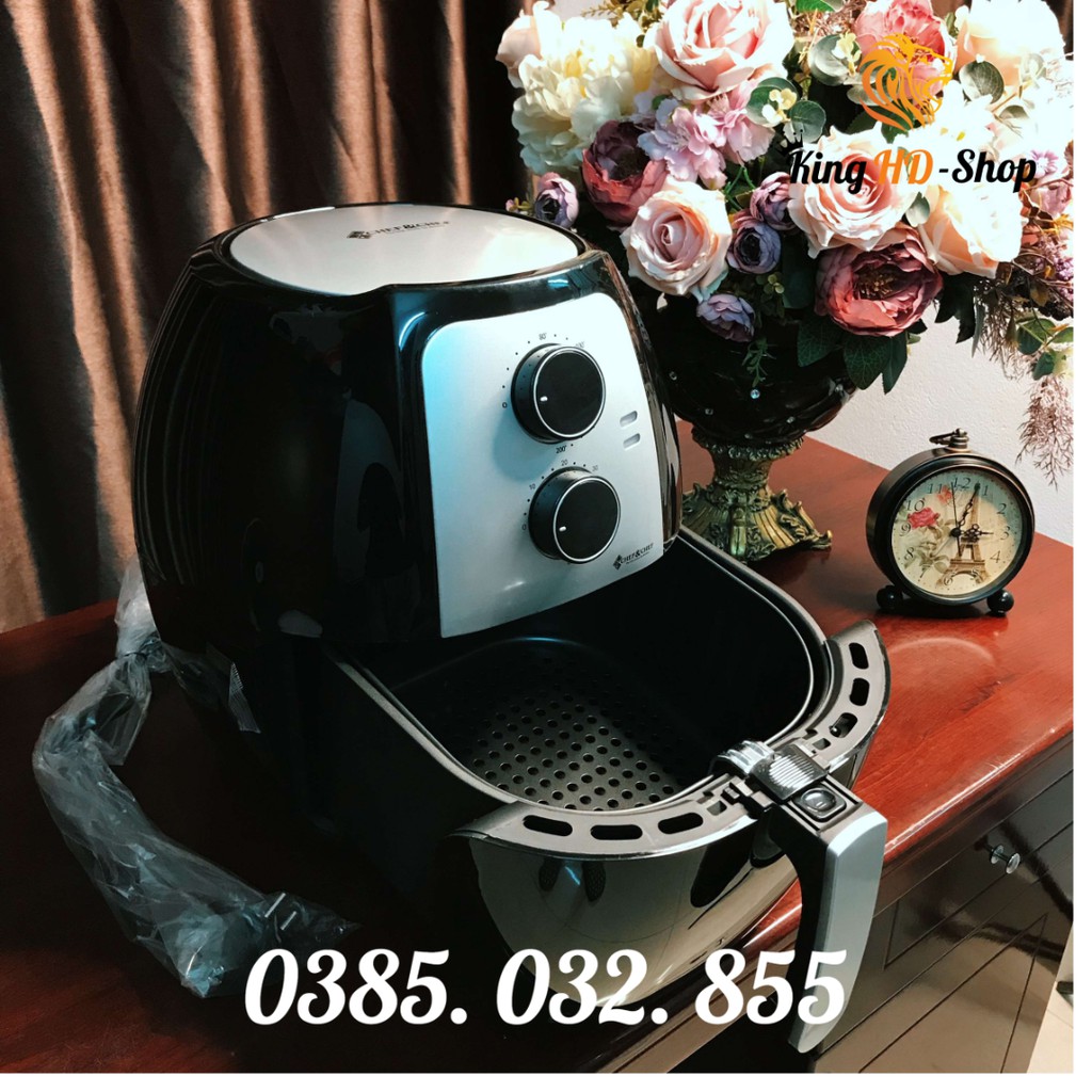 Nồi chiên không dầu cao cấp Chef&amp;Chef công nghệ Đức 1800W- Bảo hành 12th