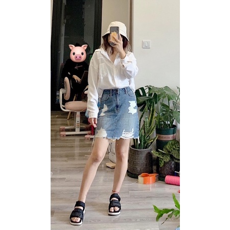 Chân váy ho-llis-ter dư