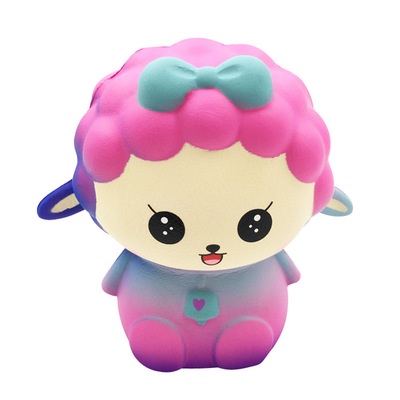 Squishy Lớn Hình Cô Bé Cừu Galaxy Đồ Chơi Xốp Giảm Stress Hình mềm mịn dễ Thương đàn hồi Cho Bé