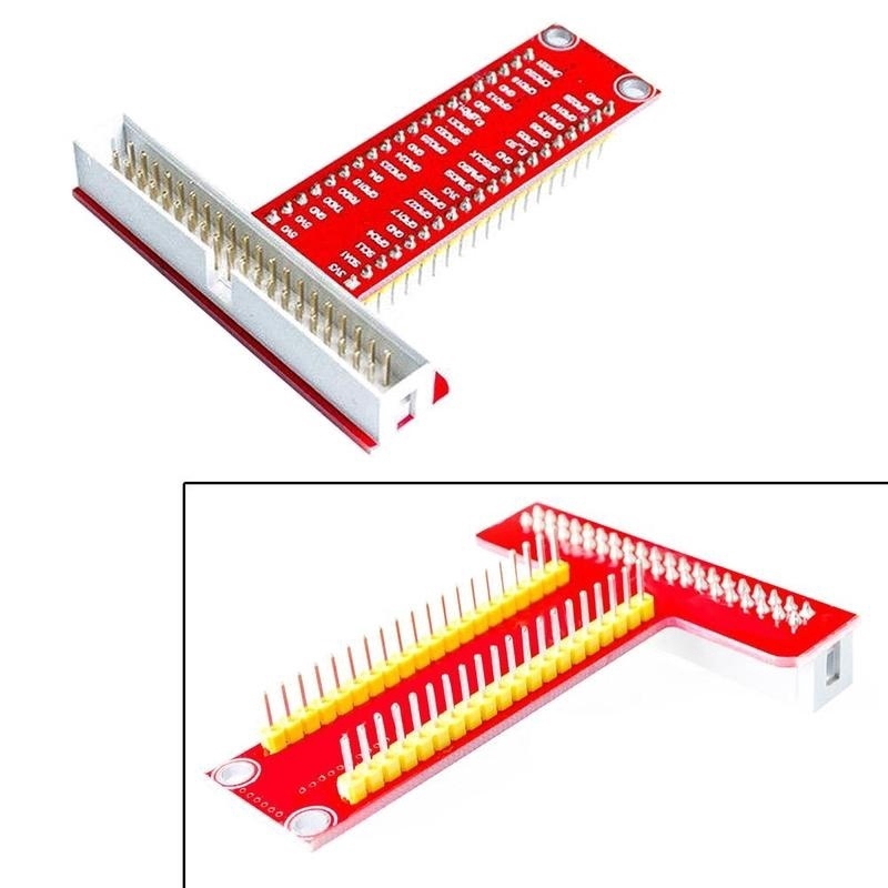 Bộ Dây Cáp Nối Dài Raspberry Cho B + Pi 2 3 Gpio T + Bảng Mạch 40pin A0i1