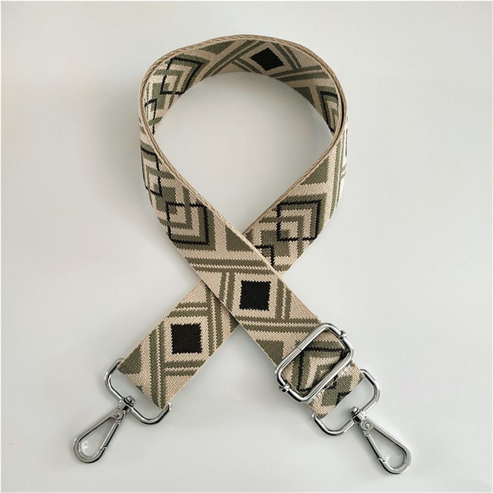 Dây đeo túi xách thay thế bằng cotton màu sắc thời trang có thể điều chỉnh cho nữ MIHAN1