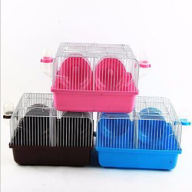 Lồng ngăn đôi mini (ghép hamster)