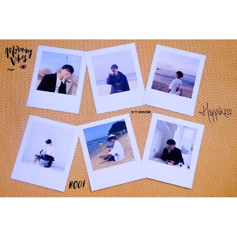 In POLAROID 2k/1 hình ép nhựa plastic