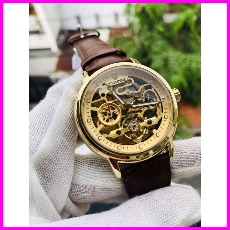 [ Hàng Xịn ] Đồng hồ nam tevise chính hãng automatic dây da [ Đồng Hồ Nam Cao Cấp] | BigBuy360 - bigbuy360.vn