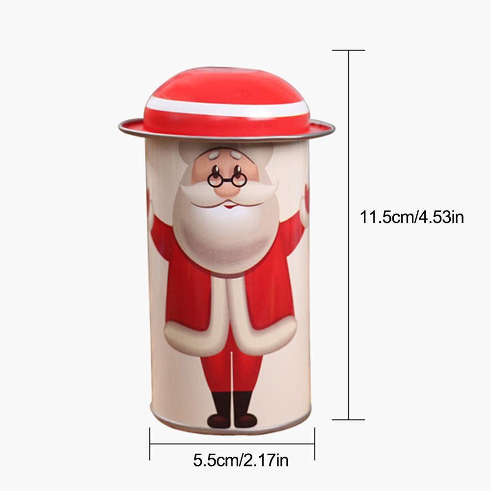 1 Hũ Đựng Kẹo Hình Ông Già Noel Dễ Thương