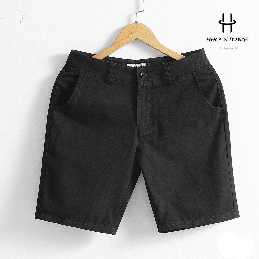 Quần Short - Quần lửng kaki nam co giãn nhẹ bền màu không nhăn trẻ trung phong cách hàn quốc