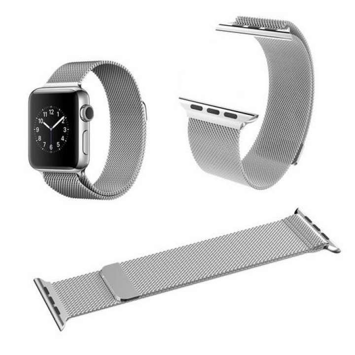 [Free Ship] Dây Đồng Hồ Apple Watch Kim Loại Thép Lưới Không Gỉ - Chắc Chắn - Thời Trang - Bền Bỉ - Không Bám Mồ Hôi Tay