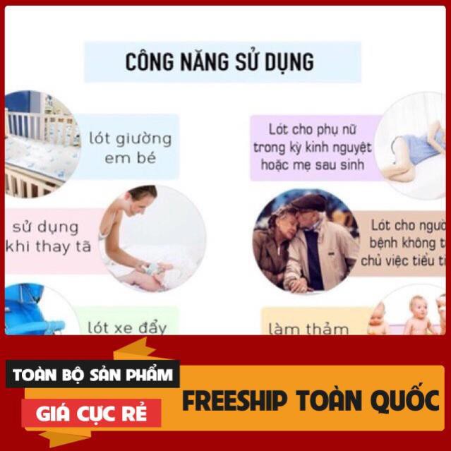 Tấm lót chống thấm 4 lớp cho bé trai/bé gái