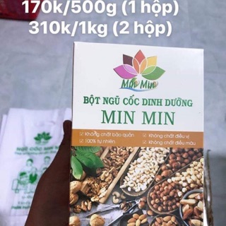 Ngũ cốc dinh dưỡng Min Min Sản phẩm dành cho mọi lứa tuổi