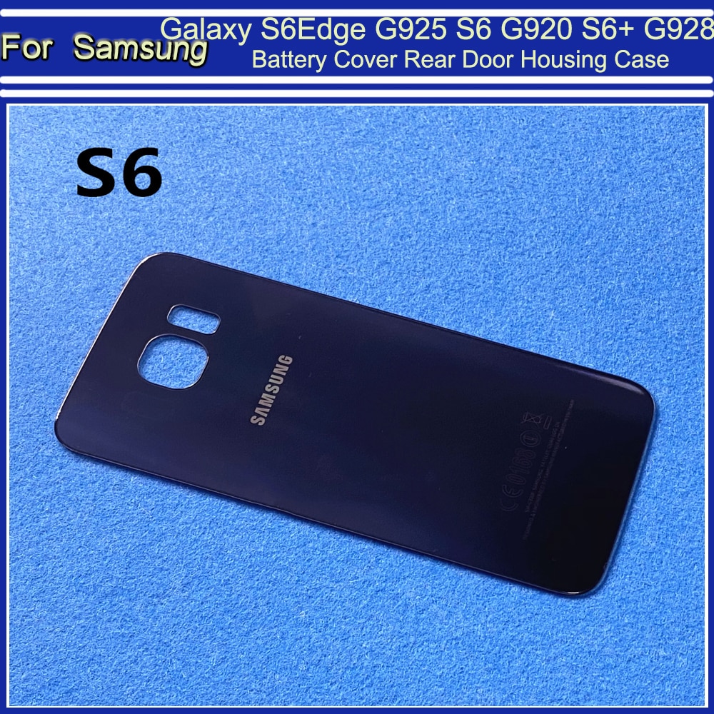 Ốp Lưng Điện Thoại Bằng Kính Thay Thế Cho Samsung Galaxy S6 Edge G925 S6 G920 S6 Edge Plus S6 + G928