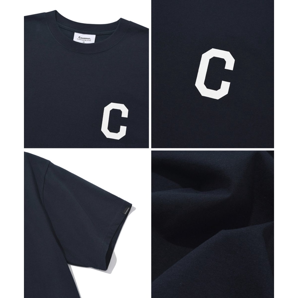 Áo thun Covernat S/S logo C - NAVY [ Xuất Hàn ]