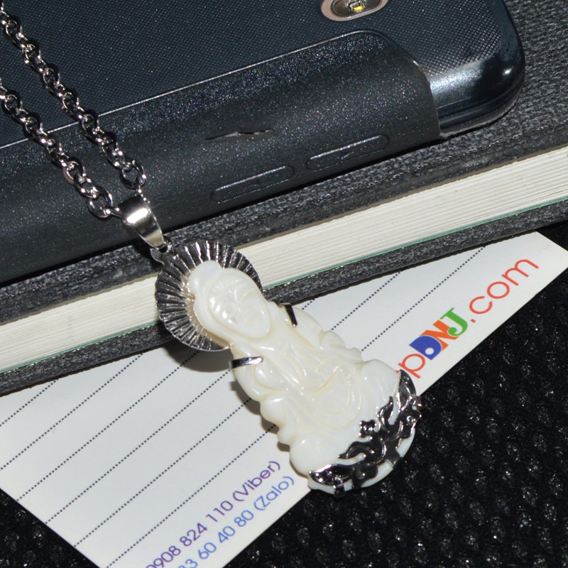 MẶT DÂY CHUYỀN QUAN ÂM INOX