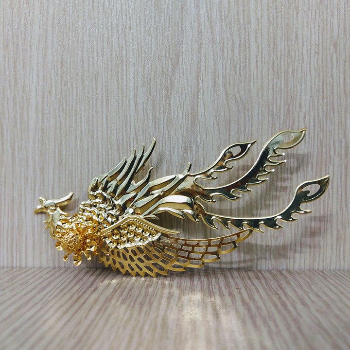 Bộ 2 kẹp tóc phượng hoàng cổ trang - XIMA1805