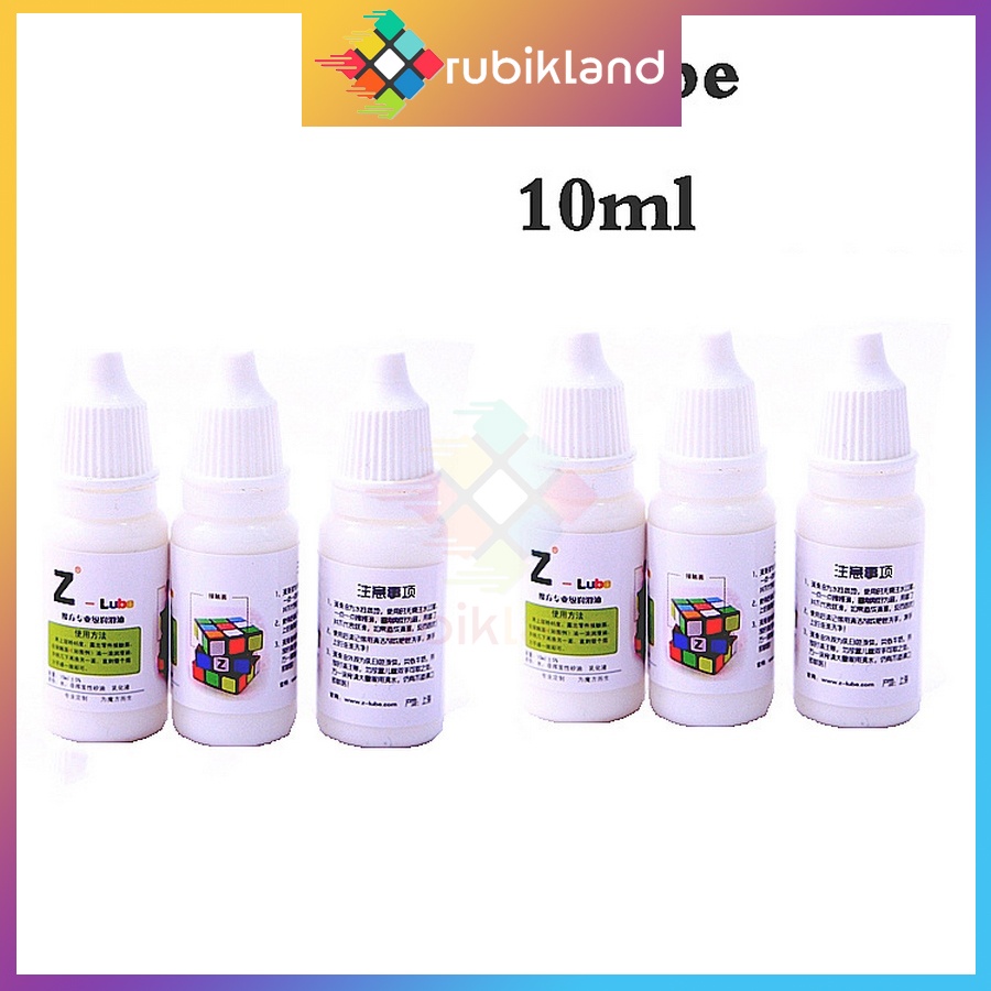 Silicon Dầu Bôi Trơn Rubik Zlube 10ml Lube Rubic Loại Thường