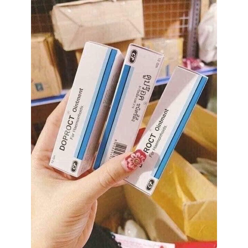 kem bôi trỉ doproct thái lan