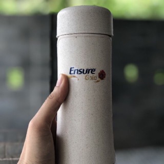 Bình Giữ Nhiệt Vỏ Nhựa Lòng Thủy Tinh Ensure Gold