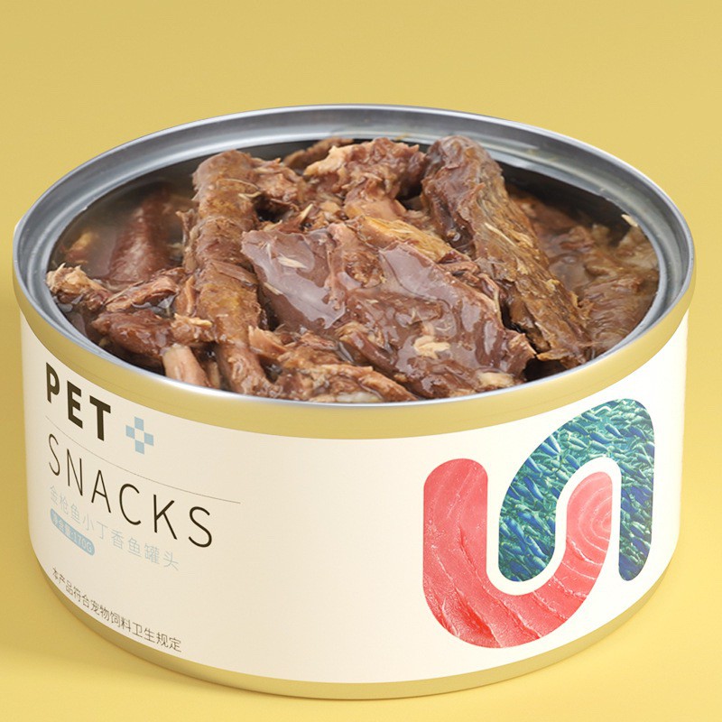 [HÀ NỘI] Pate hộp PET SNACK 170g cho Mèo xinh từ 3 tháng tuổi