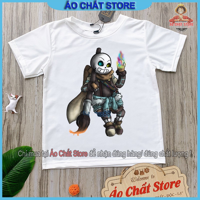 Áo Sans Undertale Ink Error trẻ em siêu độc | Áo bé trai Sans đẹp S08 | Áo Chất Store