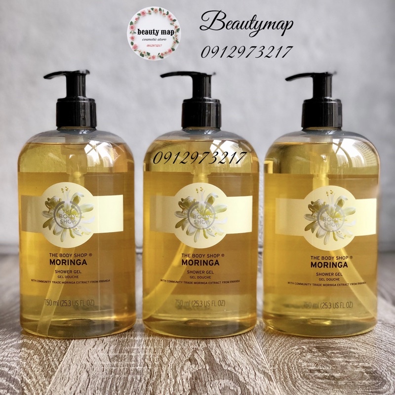 Gel tắm The Body Shop Moringa 750ml