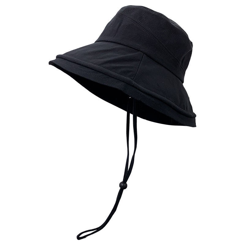 Nón Tai Bèo Che Nắng Chống Tia Cực Tím Cỡ Lớn Có Vành Rộng Che Mặt Thời Trang Xuân Thu Cho Nữ