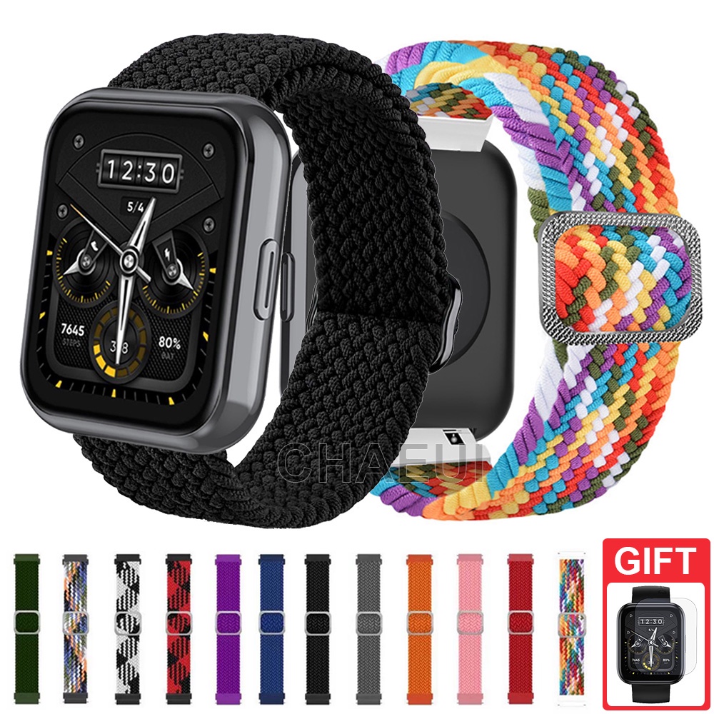 Dây Đeo Nylon Bện Cho Đồng Hồ Thông Minh Realme Watch 3 / 3 Pro / 2 / 2 Pro / S / S100