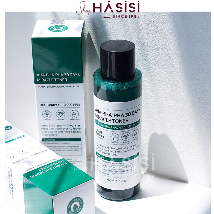 Nước Hoa Hồng SOME BY MI - AHA-BHA-PHA 30 DAYS MIRACLE TONER 150ml