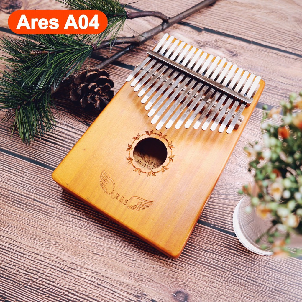 [GIÁ SỐC] Combo đàn Kalimba Ares (KÈM TÚI CHỐNG SỐC K03)