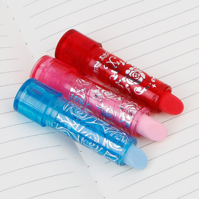 Gôm Tẩy Thiết Kế Hình Cây Son Sáng Tạo Cho Trẻ Em