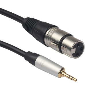 Dây 3.5mm ra Canon cái , Dây cắm micro thu âm điện thoại