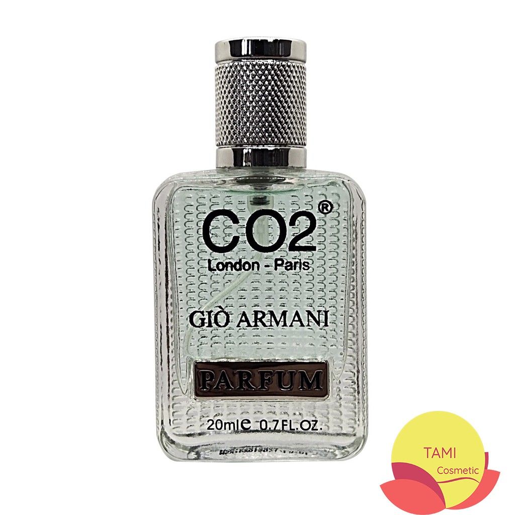 NƯỚC HOA NAM GIÒ ARMANI 20ML - CO2 EAU DE PERFUME (LƯU HƯƠNG 6 ĐẾN 10 GIỜ)