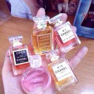 Combo 5 chai nước hoa mini