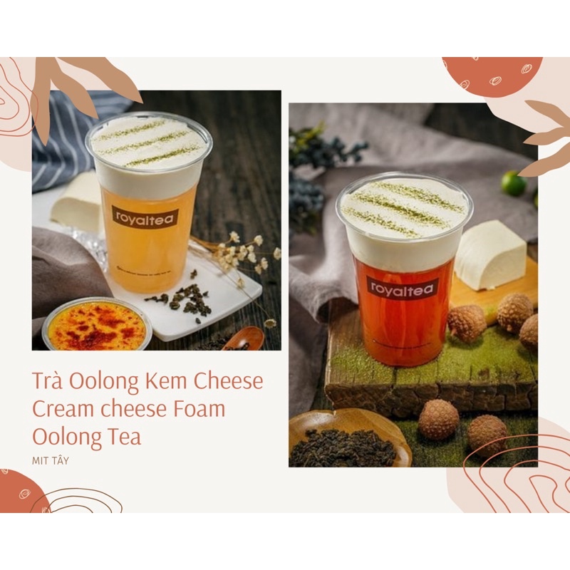 Bột Cream Cheese Eurodeli 200G Bột Machiato Kèm Công Thức Pha Chế Bột Kem Sữa Phô Mai, Màng Sữa Vị Phô Mai Milk Foam