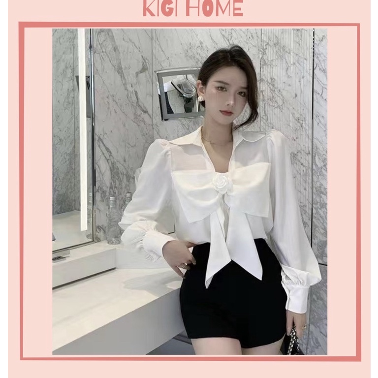 Áo voan nữ tiểu thư công sở thời trang cao cấp giá tốt