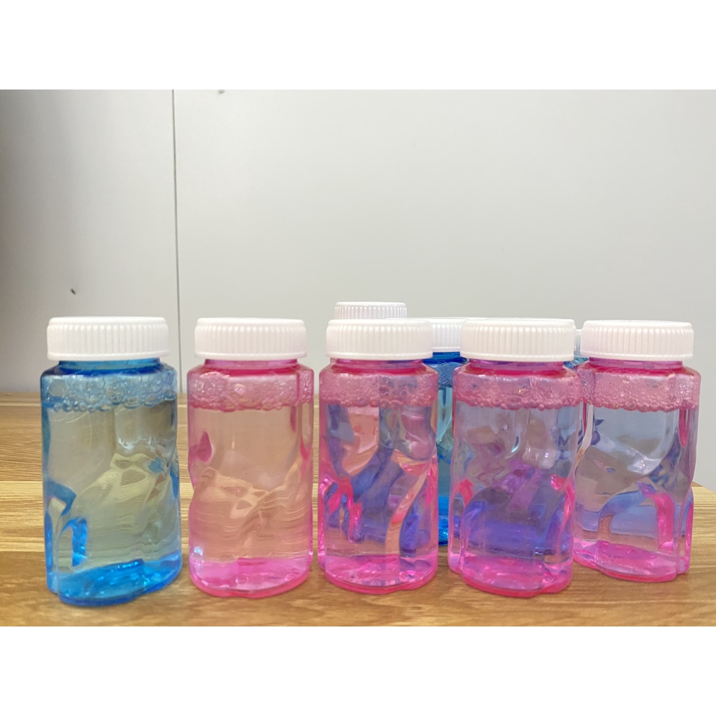 Lọ Nước Bong Bóng Xà Phòng 80ml Bắn Bong Bóng Nhiều Xà Phòng