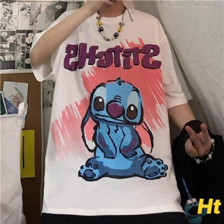 Áo thun cún tai thỏ stich dễ thương