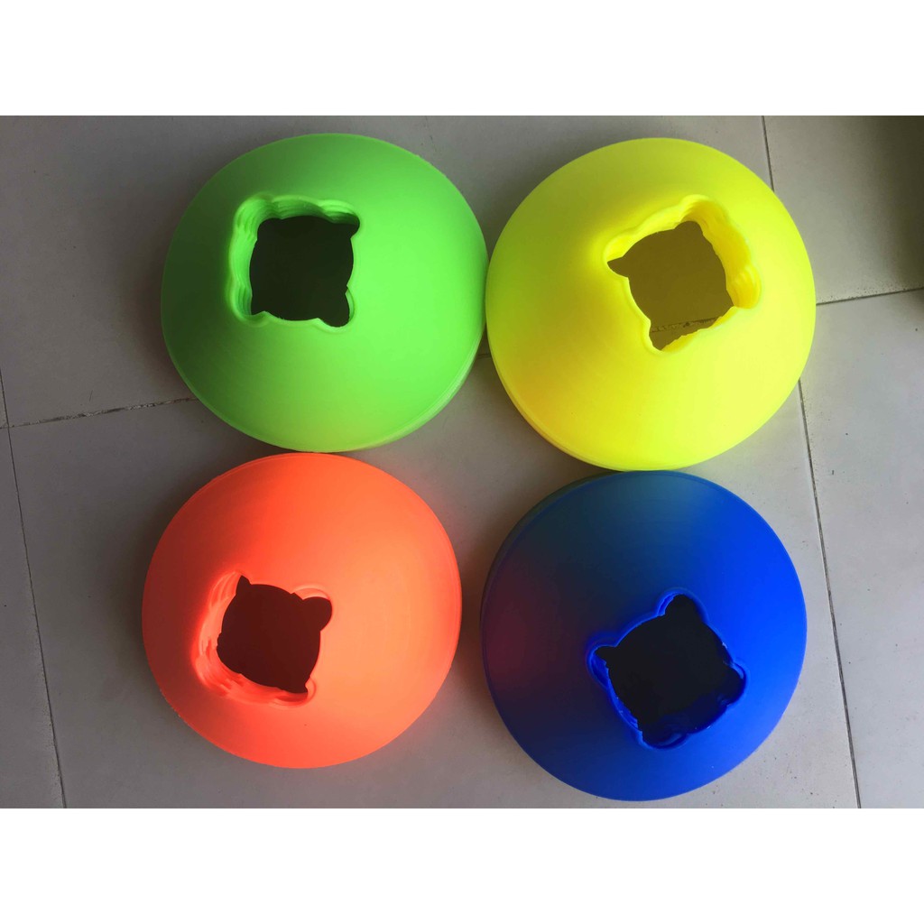 Combo 10 chiếc nấm chiến thuật bóng đá cao 8cm