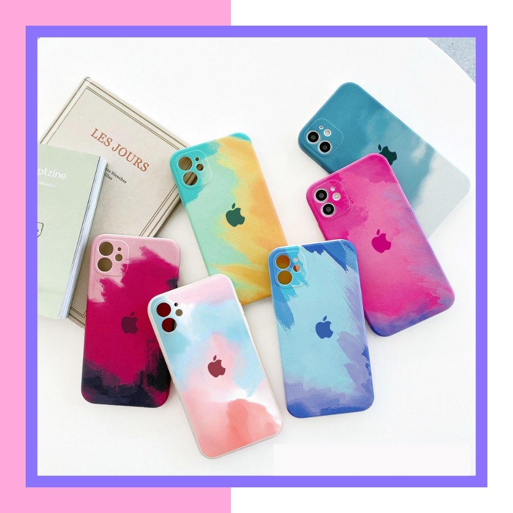 Ốp lưng iphone Color Mojito cạnh vuông BVC 6/6plus/6s/6splus/7/7plus/8/8plus/x/xr/xs/11/12/13/pro/max/plus/promax/mini