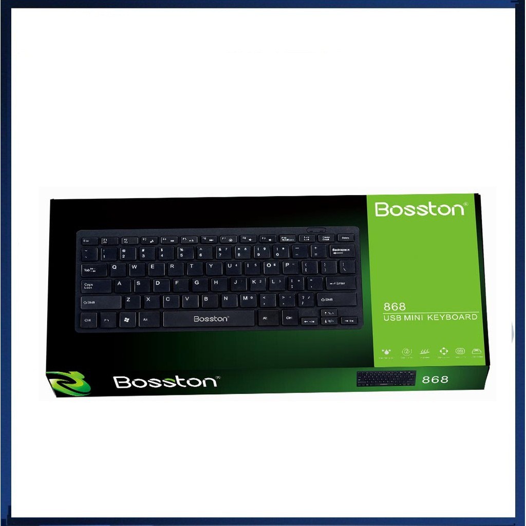 Bàn phím R8 Bosston Mini Fortech KB132 Tặng kèm bàn di Gaming cực êm - VPMAX