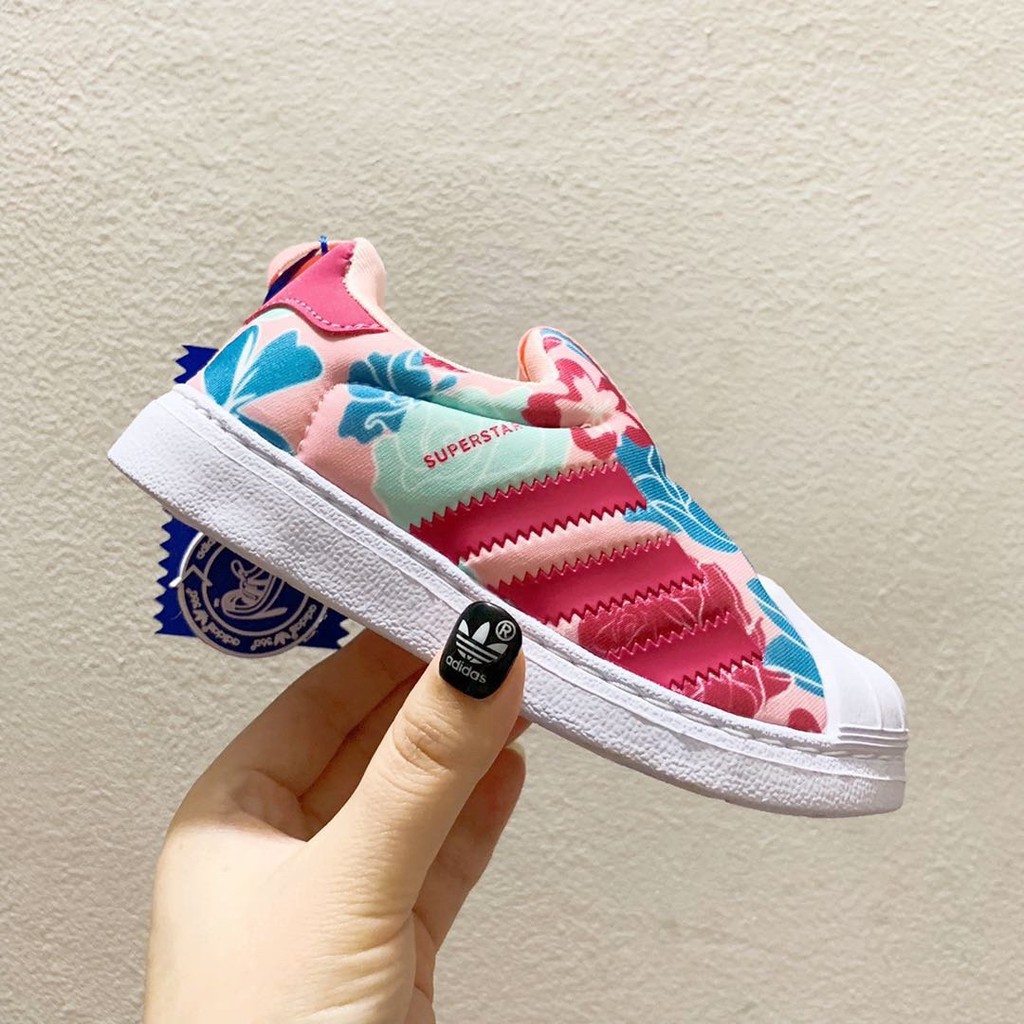 CLOVER Giày Thể Thao Adidas Chính Hãng Cho Trẻ Em Size 22-37