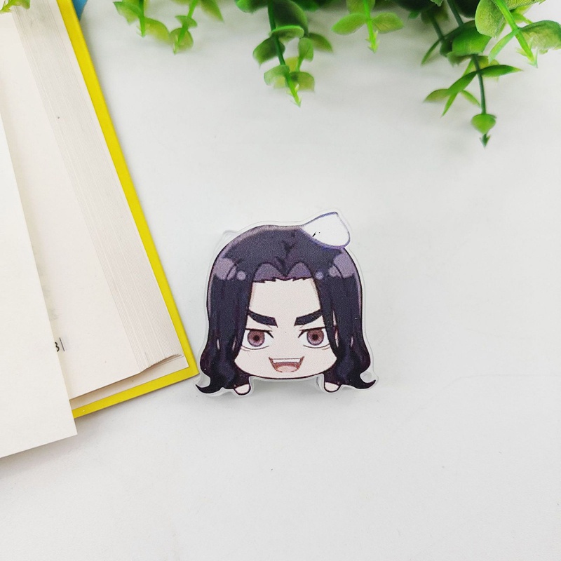 Kẹp tóc bằng acrylic họa tiết anime Tokyo Ghoul