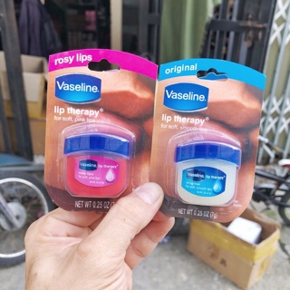 Dưỡng môi vaseline 7g/màu hồng