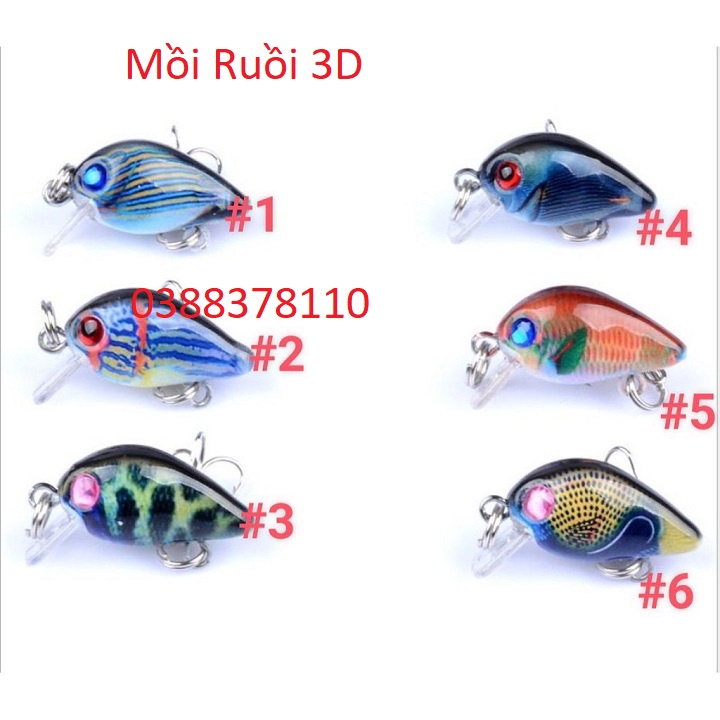 Mồi Ruồi Câu Cá - R1