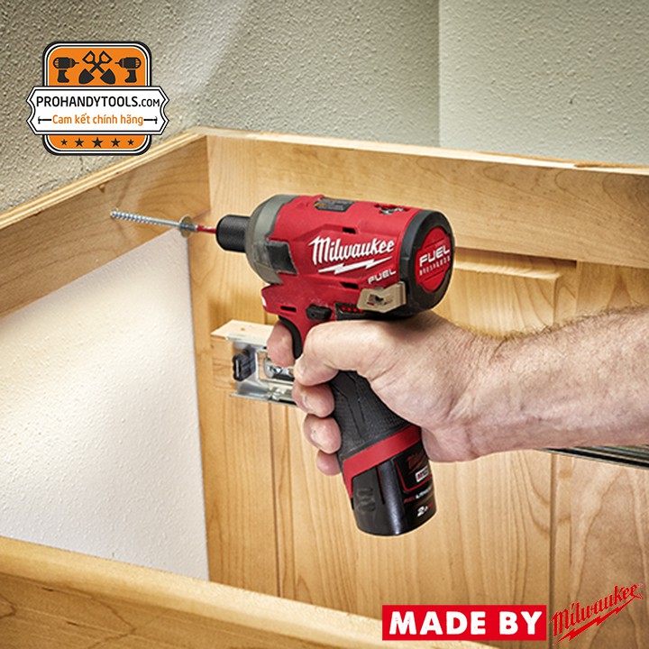 Máy Vặn Vít Thủy Lực Milwaukee M12 FQID-0C Dùng Pin 12V