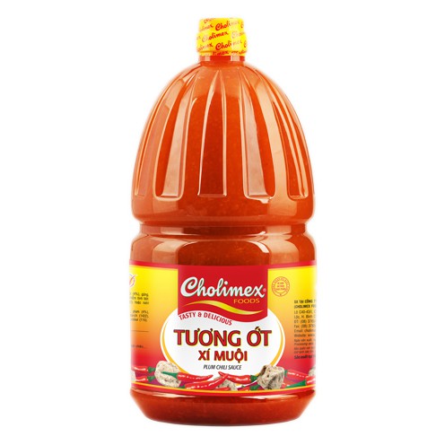 Thùng 6B Tương Ớt Xí Muội Cholimex 2.1kg/ Cholimex Plum Chili Sauce Tasty & Delicious