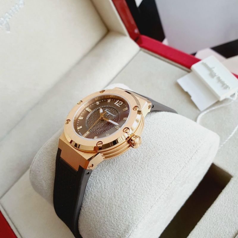 Đồng Hồ Nữ Sanvartore FerraGaMour F80 quai silicon